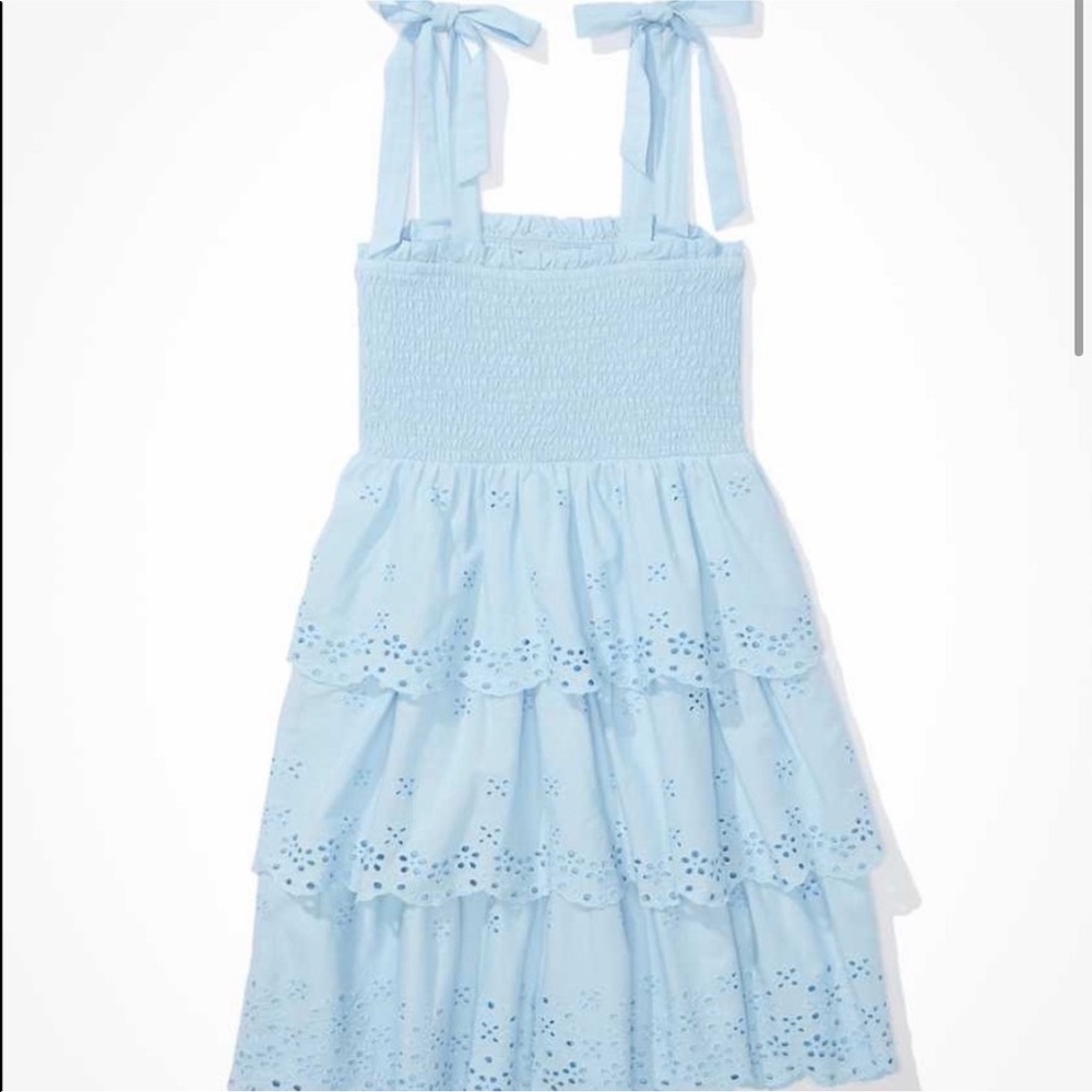 American Eagle Smocked Mini Dress - Picture 2 of 5